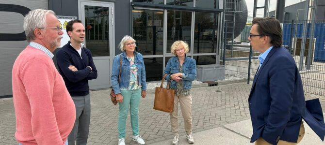 Pieter Grinwis, 2e kamerlid ChristenUnie, bezoekt aardwarmteproject Vogelaer Pieter Grinwis, 2e kamerlid ChristenUnie, bezoekt aardwarmteproject Vogelaer